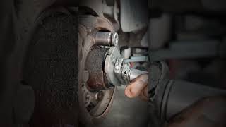 GMC rear axle bearing replacement howtotiktok mechanic usa🇺🇸 [upl. by Idnym]