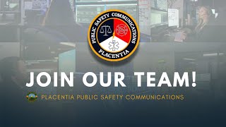 Placentia Public Safety Communications Center Recruitment Video [upl. by Nocam]