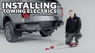 How To Install 2023 Ford Ranger amp VW Amarok Tow Bar Electrics [upl. by Scarito57]