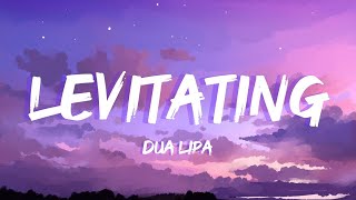 Dua Lipa  Levitating Lyrics video [upl. by Gypsy]