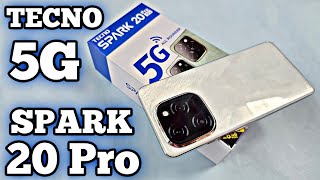 Tecno Spark 20 Pro 5G Unboxing  New Budget King [upl. by Goltz208]