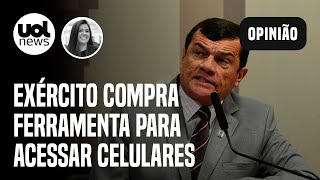 Exército compra ferramenta para extrair dados de celulares e registros em redes sociais [upl. by Deehan544]