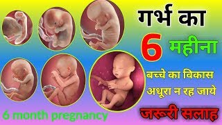 6th Month of Pregnancy  6 month pregnancy baby weight  प्रेग्नेंसी का छठा महीनाकैसा होता है [upl. by Kumler]