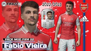 Facemod Fabio Viera Fifa 22 [upl. by Nylcsoj438]