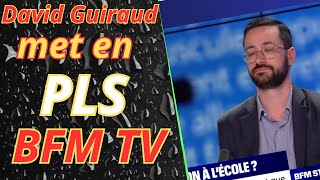 DAVID GUIRAUD MET EN PLS BFMTV [upl. by Carnes]