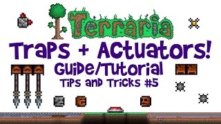 Terraria Traps Tutorial amp Actuator Guide Tips amp Tricks For Events 13  consolemobile [upl. by Akima]