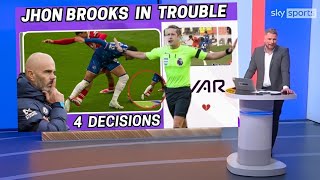 🚨BREAKING 🔥REFREE John Brooks Sweating Over 4 VAR Decision Made In Liverpool Vs Chelsea🚦 [upl. by Anaihk]