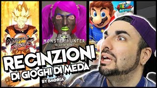 RECINZIONI BY BMINKIA GAMER  Dragon Bol Moster Gunter Uold SuperMariOdissi [upl. by Ymmot]