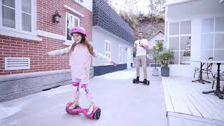 Bluetooth Hoverboard with Led Light Flashing Wheels  TOMOLOO Q3C Hoverboard for Kids [upl. by Durrett]