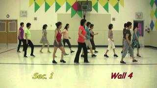 El Choclo  Line Dance 1mp4 [upl. by Hudson]