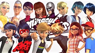 Miraculous Ladybug Character IMPRESSIONS [upl. by Htebezile]