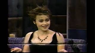 Helena Bonham Carter on Late Night November 5 1997 [upl. by Evod]