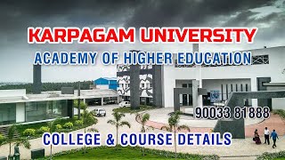 KARPAGAM UNIVERSITY  ENGINEERING ARTSampSCIENCE MEDICAL NURSING COLLEGE KARPAGAMUNIVERSITY [upl. by Eelirol]