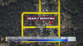 Man charged with murder in Bay Minette shooting [upl. by Nylorac590]