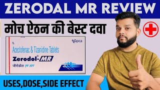 Zerodol MR Tablet Review In Hindi  Aceclofenac amp Tizanidine Tablet UsesDoseSide Effects [upl. by Gerge344]