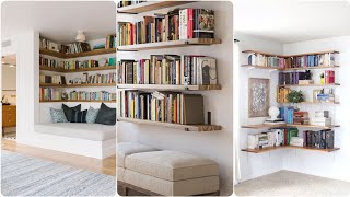 100 Bookshelf Bookcase Ideas  How organise Your Books  living Room Ideas  Interior Designs [upl. by Phedra]