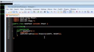 Part 1  Basic Game Programming in Java  The Game Loop [upl. by Ardis]