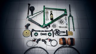 Dream Build MTB Santa Cruz Stigmata Gravel Bike 2021 Midnight Green AXS Custom [upl. by Ratep]