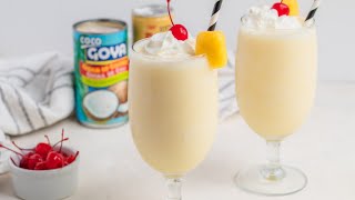 Easy Virgin Piña Colada Recipe [upl. by Marianne]