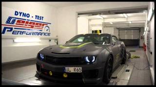 Geigercars Camaro SS Supercharged Leistungsmessung [upl. by Lerraj959]