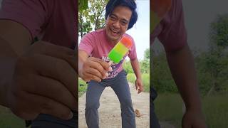 Fight for ice cream snacks with tenge tenge clowns shorts shortvideo viralvideo [upl. by Swihart]