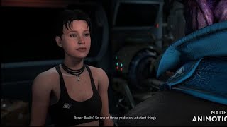 Jaal Ama Darav SLEPT WITH HIS PROFESSOR  Mass Effect Andromeda mod  Patch 110 [upl. by Anivlek]