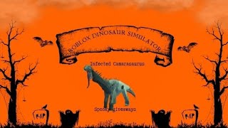 Roblox Dinosaur Simulator Giveaway Challenge Halloween Edition 11 Infected Camarasaurus [upl. by Carrelli376]