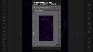 Abstract Background Fluid Effect Design in Adobe Illustrator CC 2023 shorts [upl. by Amerigo19]