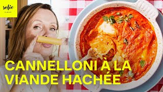 😋 Cannelloni à la viande hachée ricotta et sauce tomate  Sofie Dumont [upl. by Whallon629]