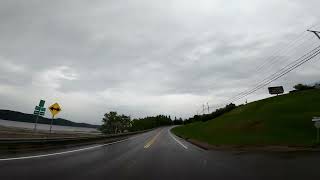 Quebec Driving 056 Saguenay To L Anse Saint Jean QC [upl. by Sonitnatsnoc]