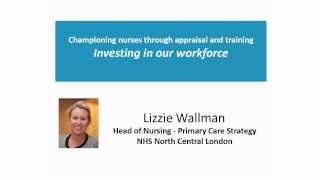 Championing nurses through appraisal and training Lizzie Wallman [upl. by Gehlbach]