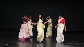 Schweinfurt Germany Onam 2024 Fusion Dance [upl. by Nannarb]