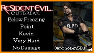 No Commentary Resident Evil Outbreak  quotBelow Freezing Pointquot  Kevin Very Hard No Damage [upl. by Otero992]