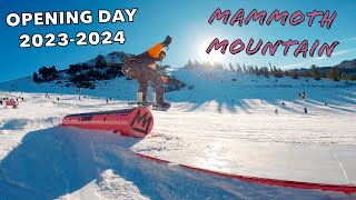 Opening Day at Mammoth Mountain 20232024 Season [upl. by Analise]