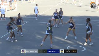 1st VII Netball  La Rochelle vs Bredasdorp [upl. by Aneroc44]