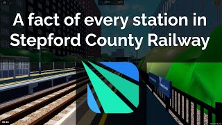 Facts about every station in Stepford County Railway [upl. by Sirdi]