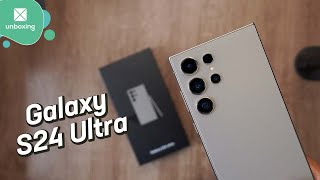 Samsung Galaxy S24 Ultra  Unboxing en español [upl. by Ranice499]