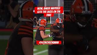 Wow Baker Mayfield Perfects the Laces on a Play Fake [upl. by Hadsall312]