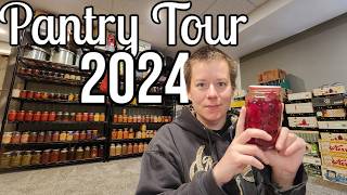 Canning Pantry Tour 2024 [upl. by Ingaberg]