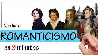 El ROMANTICISMO  Resumen  Características Literatura Pintura Música [upl. by Yltneb193]