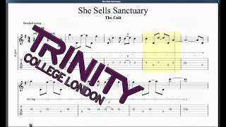 She Sells Sactuary Trinity Grade 4 Guitar [upl. by Fuchs661]