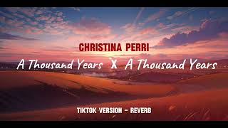 A Thousand Years x A Thousand Years  TIKTOK VERSION  REVERB [upl. by Haisej]