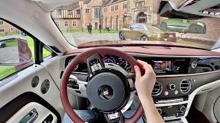 2024 RollsRoyce Spectre  POV First Driving Impressions [upl. by Anoblav564]