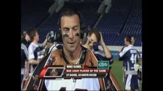 Mike Gabel Highlights Rattlers vs Bayhawks [upl. by Hescock]