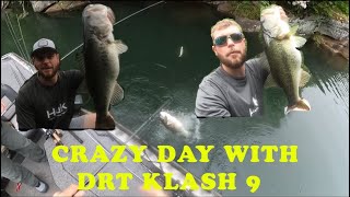 This swimbait is INSANE DRT Klash 9 C2C [upl. by Annaiel]