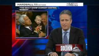 Jon Stewart Hardball Chris Mathews [upl. by Adriena]