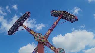 Helix 360 ride at the ohio state fair fairrides [upl. by Llemert]