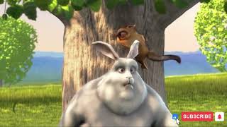 CARTOON SHORT FILM buck Bunny 60fps4k HDOfficial Blender Foundation Short film [upl. by Anelah282]