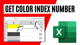 How To Get Color Index Number In Excel [upl. by Viki]