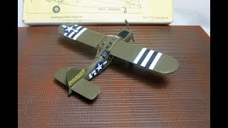 Beechnut Models 172 scale Stinson L5 Sentinel [upl. by Meter]